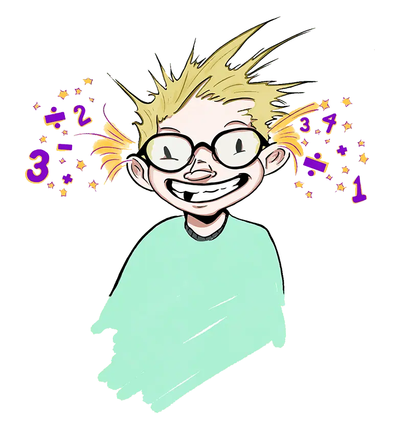 Math Glasses Son gets confidence with the help of "math glasses"